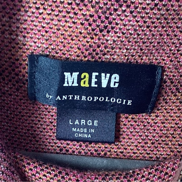 Maeve by Anthropologie Daisy-Grid sweater Mini  dress  in Pink, Yellow and Black - Picture 5 of 10